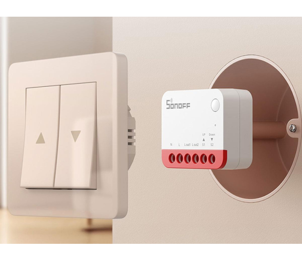Sonoff Smart przełącznik rolet MINI-ZBRBS-E ZigBee - 1489923 - zdjęcie 4